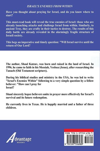 Produktbild: Israel's Enemies Within