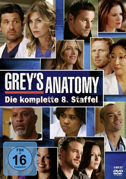 Grey's Anatomy - Die komplette achte Staffel [6 DVDs]