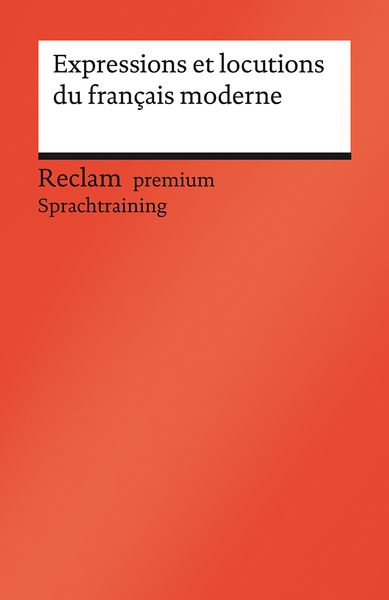 Produktbild: Expressions et locutions du fran&ccedil;ais moderne