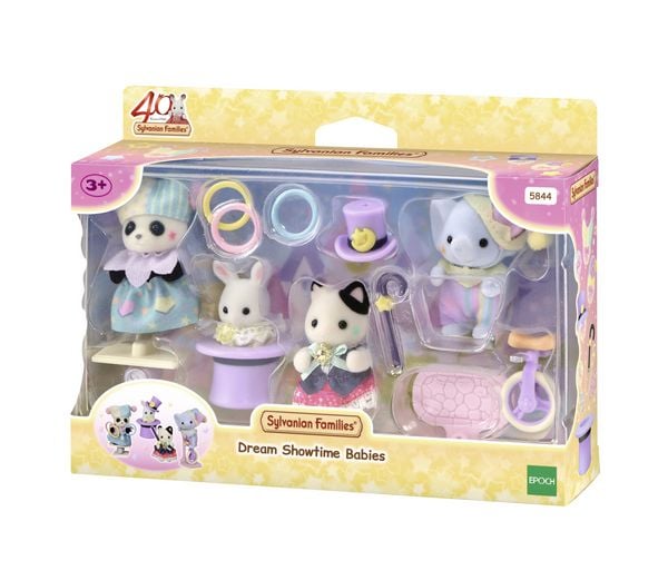 Produktbild: Sylvanian Families 5844 - 40. Jubil&auml;um: Dream Showtime Babies, Figurenset