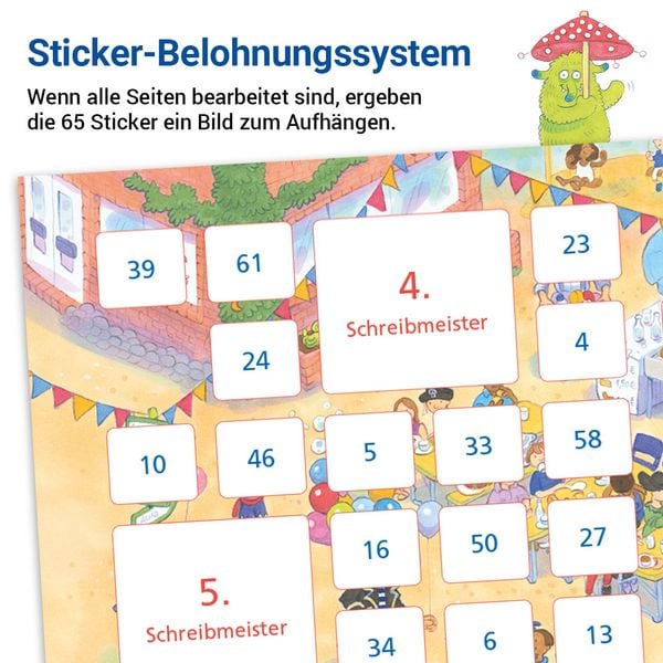 Produktbild: Das &Uuml;bungsheft Texte schreiben 1/2