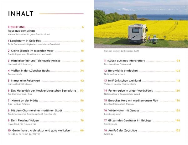Wochenend & Wohnmobil Kleine Auszeiten in Deutschland