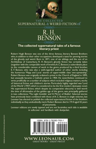 Produktbild: The Collected Supernatural and Weird Fiction of R. H. Benson
