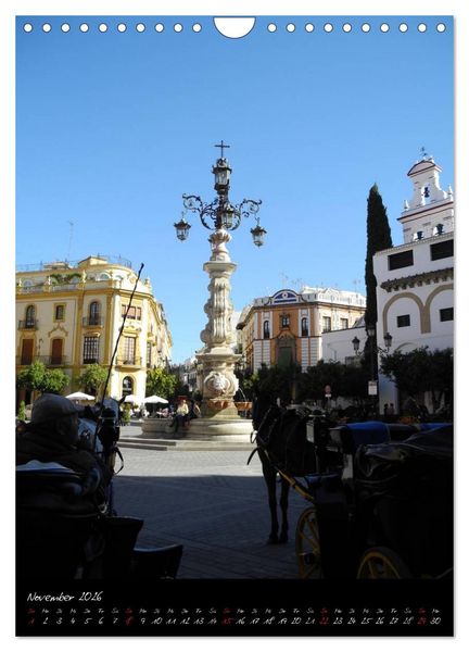 Produktbild: Sevilla (Wandkalender 2026 DIN A4 hoch), CALVENDO Monatskalender