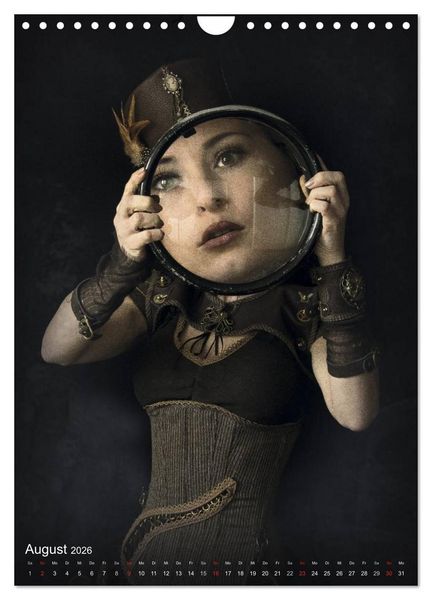 Produktbild: Steampunk Artwork (Wandkalender 2026 DIN A4 hoch), CALVENDO Monatskalender