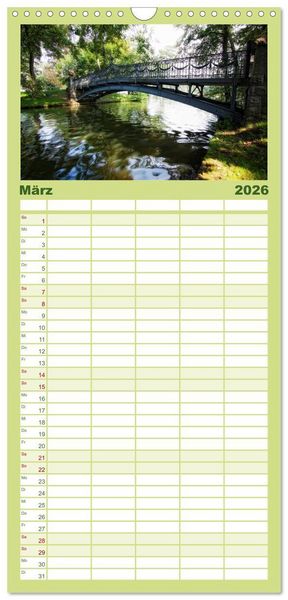 Produktbild: Familienplaner 2026 - Mecklenburgische Seenplatte - zum Tr&auml;umen sch&ouml;n mit 5 Spalten (Wandkalender, 21 x 45 cm) CALVENDO
