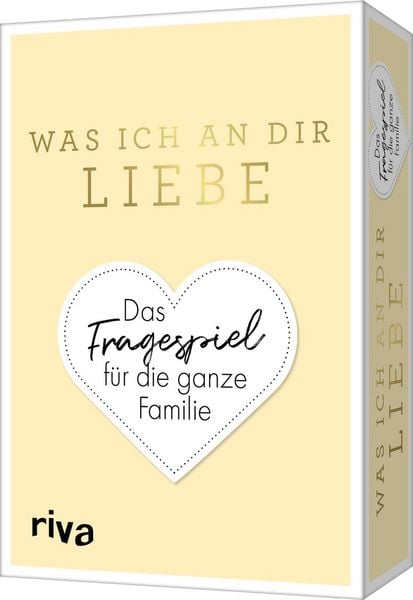 Produktbild: Was ich an dir liebe &ndash; Das Fragespiel f&uuml;r die ganze Familie