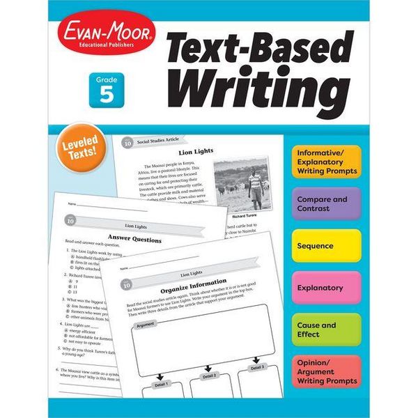Produktbild: Text Based Writing, Grade 5