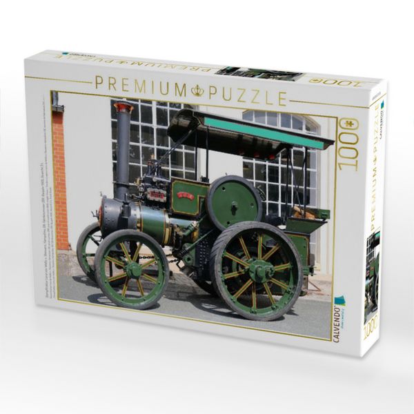 Produktbild: CALVENDO Puzzle Dampftraktor Lena von Wallis u. Steevens, Hampshire, GB, Fabriknummer 2811, Baujahr 1905, Gewicht 3 t. | 1000 Teile Lege-Gr&ouml;&szlig;e 64x48cm