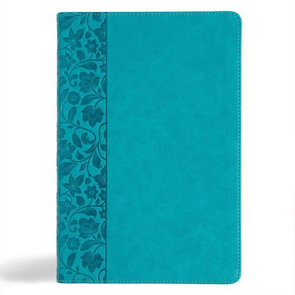 Produktbild: KJV Giant Print Reference Bible, Teal Leathertouch