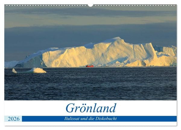 Produktbild: Gr&ouml;nland - Ilulissat und die Diskobucht (Wandkalender 2026 DIN A2 quer), CALVENDO Monatskalender