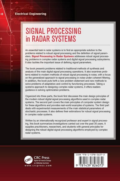 Produktbild: Signal Processing in Radar Systems