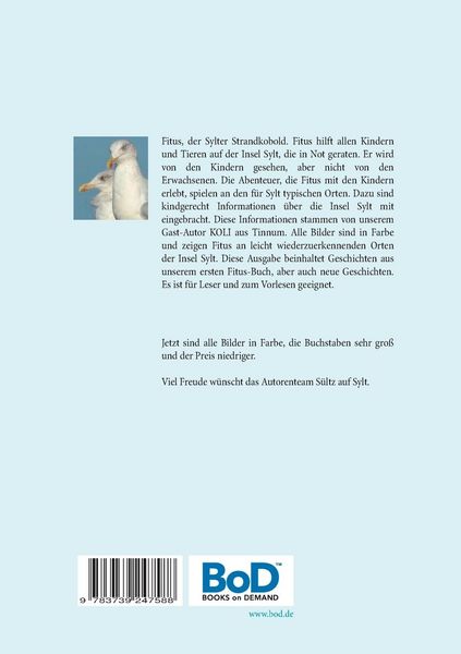 Produktbild: Fitus, der Sylter Strandkobold