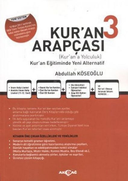 Produktbild: Kuran Arapcasi 3 Kitap C&ouml;z&uuml;m Kitabi