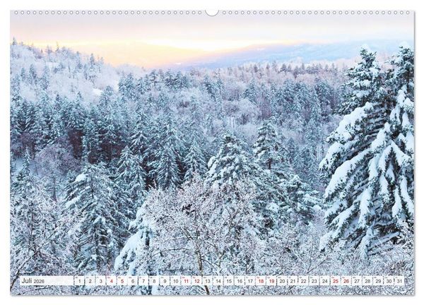 Produktbild: Wildes Japan - Hokkaido im Winter (hochwertiger Premium Wandkalender 2026 DIN A2 quer), Kunstdruck in Hochglanz