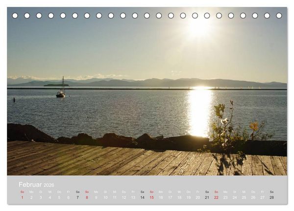 Produktbild: Indian Summer in New England (Tischkalender 2026 DIN A5 quer), CALVENDO Monatskalender