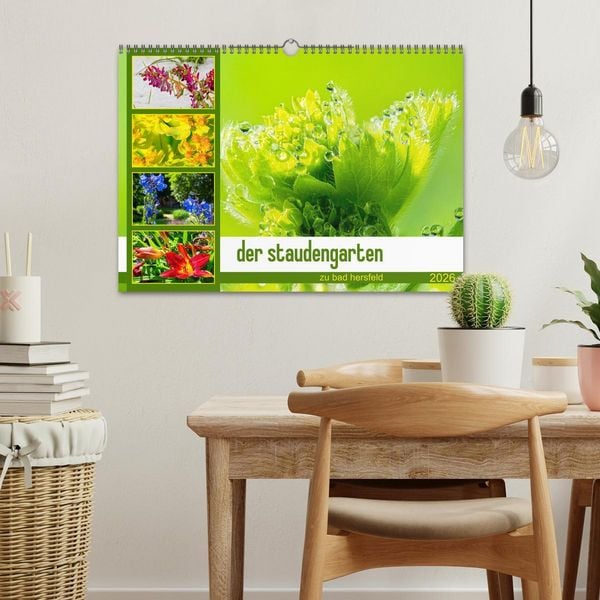 Produktbild: der staudengarten zu bad hersfeld (Wandkalender 2026 DIN A3 quer), CALVENDO Monatskalender