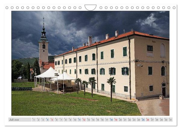Produktbild: Kroatien - Plitwitzer Seen, Rijeka und Krk (Wandkalender 2026 DIN A4 quer), CALVENDO Monatskalender