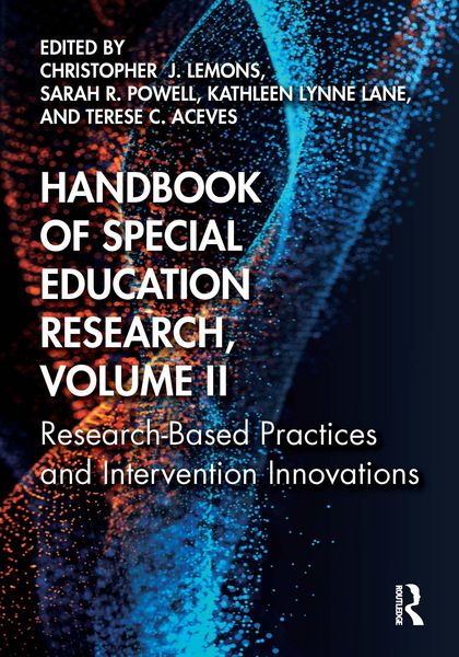 Produktbild: Handbook of Special Education Research, Volume II