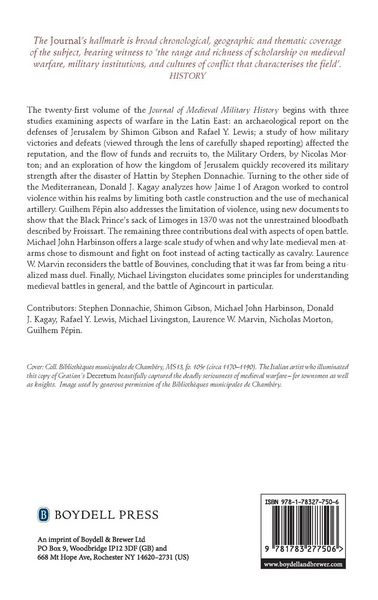 Produktbild: Journal of Medieval Military History