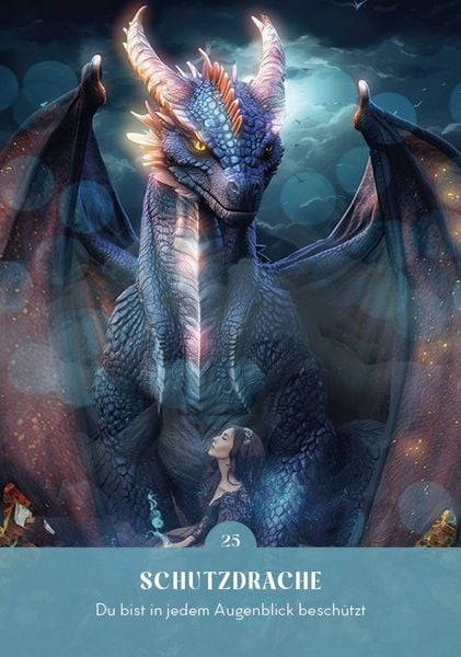 Produktbild: Orakel-Kartenset: Drachen-Orakel | Nutze die Energie deiner Drachengef&auml;hrten und sp&uuml;re die Kraft des Universums
