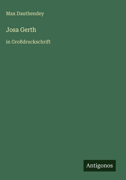 Produktbild: Josa Gerth