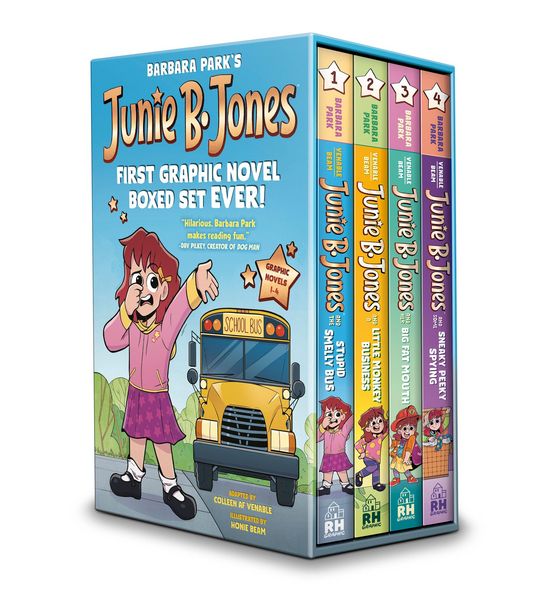Produktbild: Junie B. Jones First Graphic Novel Boxed Set Ever! (Graphic Novels 1-4)
