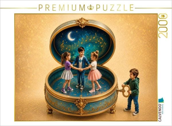 CALVENDO Puzzle Wenn die Musik tanzt | 2000 Teile Lege-Größe 90 × 67 cm Foto-Puzzle für glückliche Stunden
