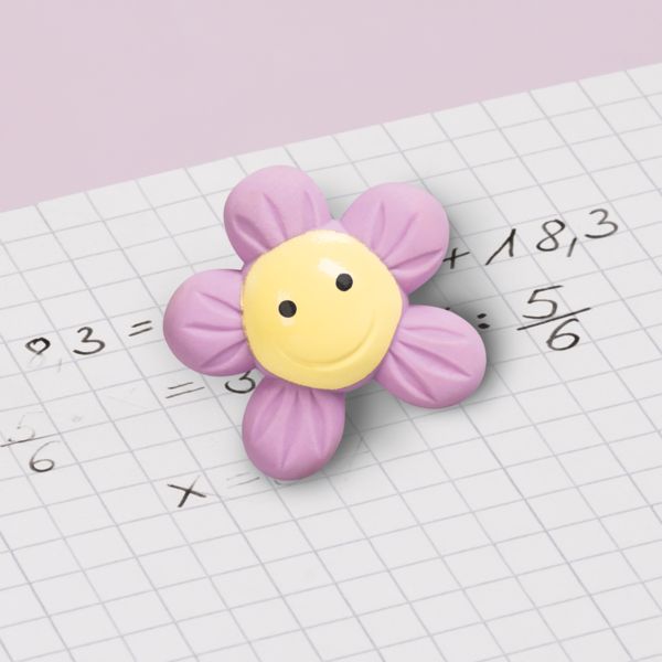 Produktbild: Brunnen Radiergummi Happy Hippie 3D &brvbar; sortiert