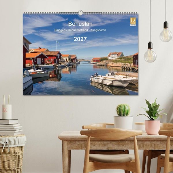 Produktbild: Bohusl&auml;n. Sm&ouml;gen - Hunnebostrand - Kungshamn (Wandkalender 2027 DIN A2 quer), CALVENDO Monatskalender