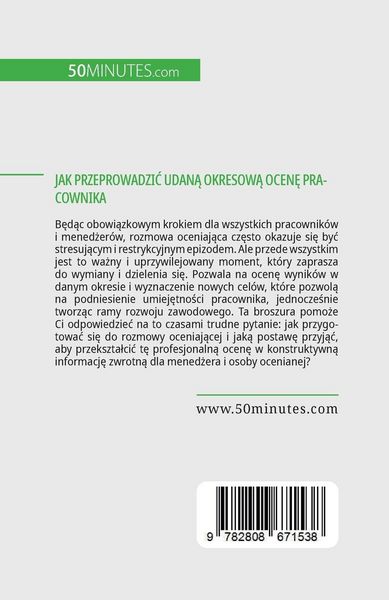 Produktbild: Jak przeprowadzi&iquest; udan&iquest; okresow&iquest; ocen&iquest; pracownika