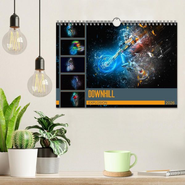 Produktbild: Downhill Explosion (Wandkalender 2026 DIN A4 quer), CALVENDO Monatskalender
