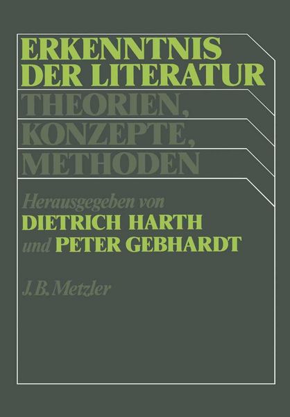 Produktbild: Erkenntnis der Literatur