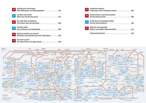Produktbild: Natürlich mit Öffis! Die besten Skitouren, Reibn und Skisafaris ab München