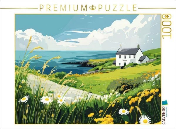 CALVENDO Puzzle Irland | 1000 Teile Lege-Größe 64x48cm Foto-Puzzle für glückliche Stunden