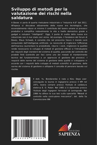 Produktbild: Sviluppo di metodi per la valutazione dei rischi nella saldatura