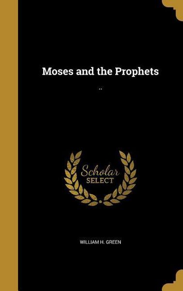 Produktbild: Moses and the Prophets