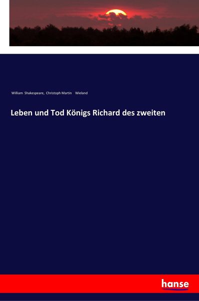 Produktbild: Leben und Tod K&ouml;nigs Richard des zweiten