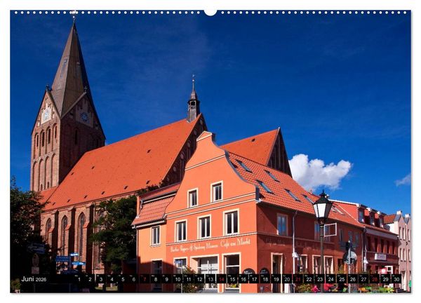 Produktbild: Barth - Idyll zwischen Bodden und Ostsee (Wandkalender 2026 DIN A2 quer), CALVENDO Monatskalender