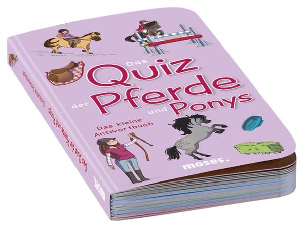 Produktbild: Das Quiz der Pferde und Ponys