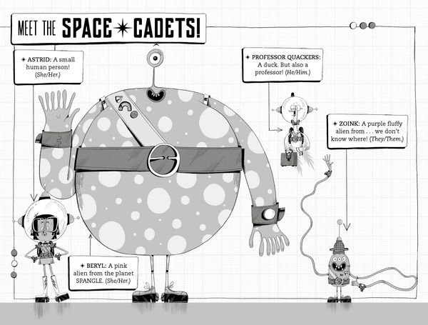 Produktbild: Astrid and the Space Cadets