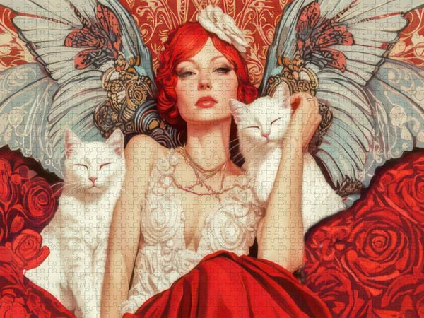 Produktbild: CALVENDO Puzzle Die Epoche Art Nouveau | 2000 Teile Lege-Gr&ouml;&szlig;e 90x67cm Foto-Puzzle f&uuml;r gl&uuml;ckliche Stunden