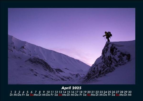 Produktbild: Berge 2025 Fotokalender DIN A5