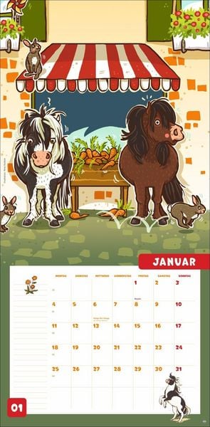 Produktbild: Haferhorde Broschurkalender 2027