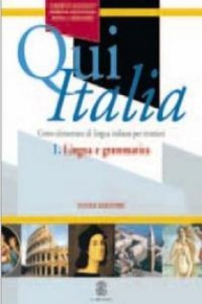 Produktbild: Qui Italia. Corso elementare di lingua italiana per stranieri. Lingua e grammatica