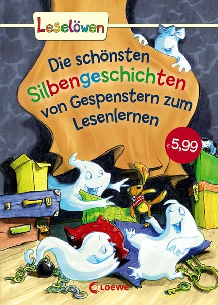 Leselöwen - Das Original - Die schönsten Silbengeschichten von Gespenstern zum Lesenlernen, Gebundene Ausgabe von Ingrid Uebe , Claudia Ondracek ,