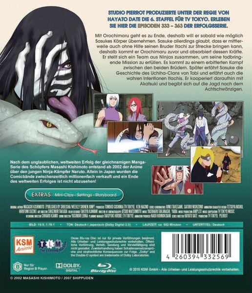 Produktbild: Naruto Shippuden - Staffel 6 - Uncut