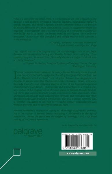 Produktbild: Secularism and its Opponents from Augustine to Solzhenitsyn