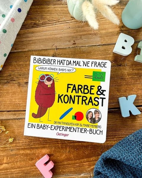 Produktbild: BiBiBiber hat da mal 'ne Frage. Warum können Babys nix? Farbe & Kontrast