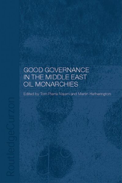 Produktbild: Good Governance in the Middle East Oil Monarchies